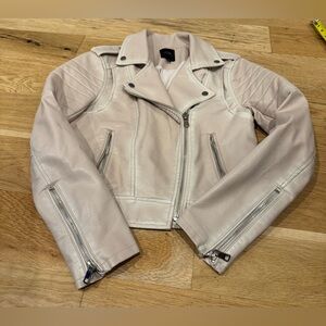 Womans Joe's Leather Moto Jacket XS